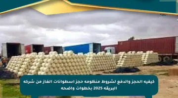كيفية الحجز والدفع لشروط منظومة حجز أسطوانات الغاز من شركة البريقة 2025 بخطوات واضحة